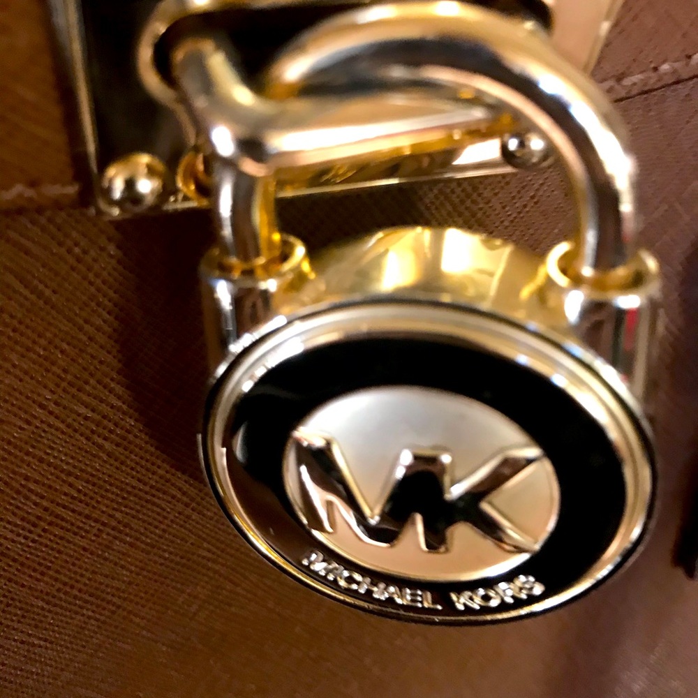 Michael Kors - Hamilton satchel - Saddleback brown